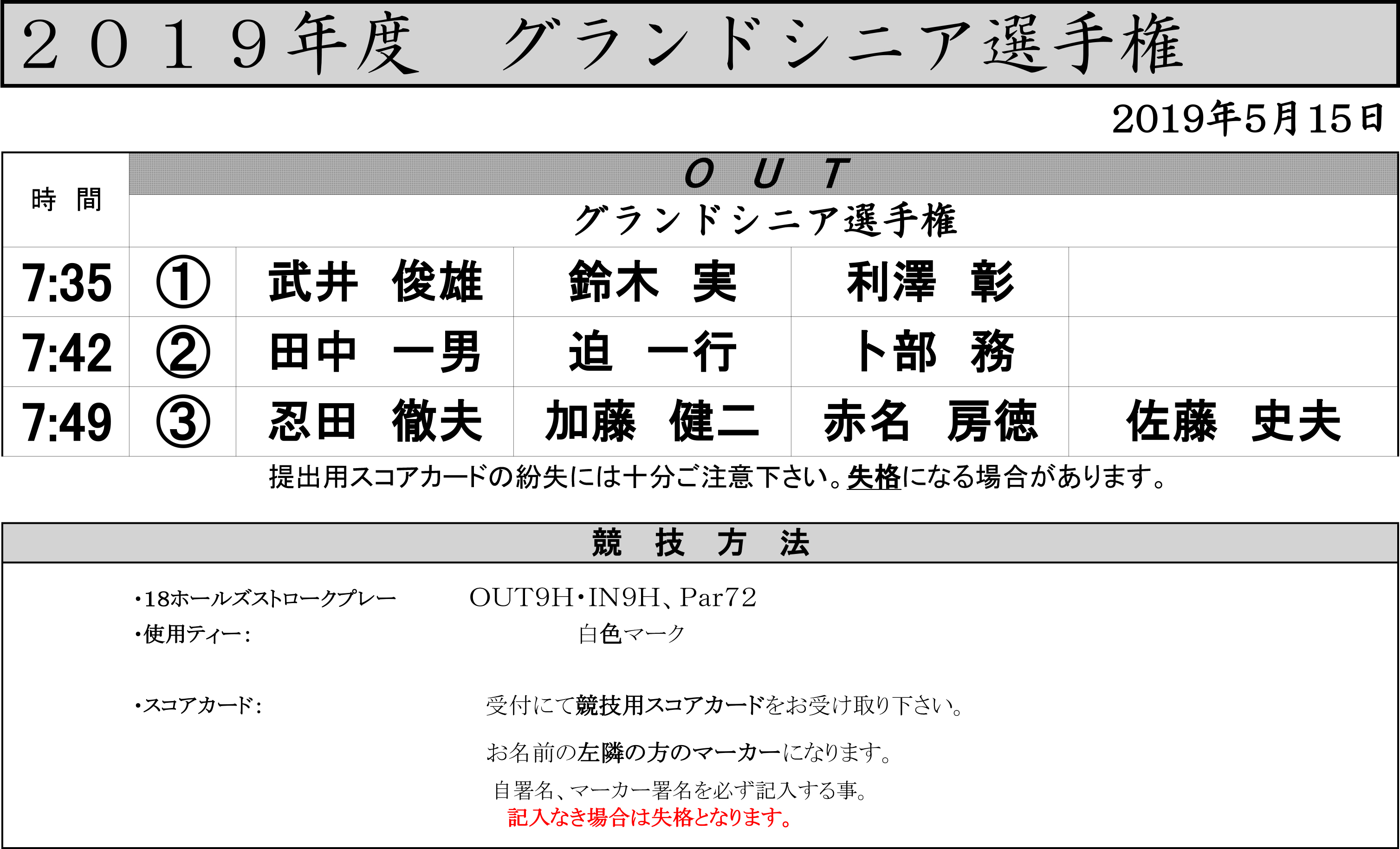 グランドシニア組み合わせ